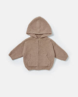 Zip Up Hoodie - Fuzzy