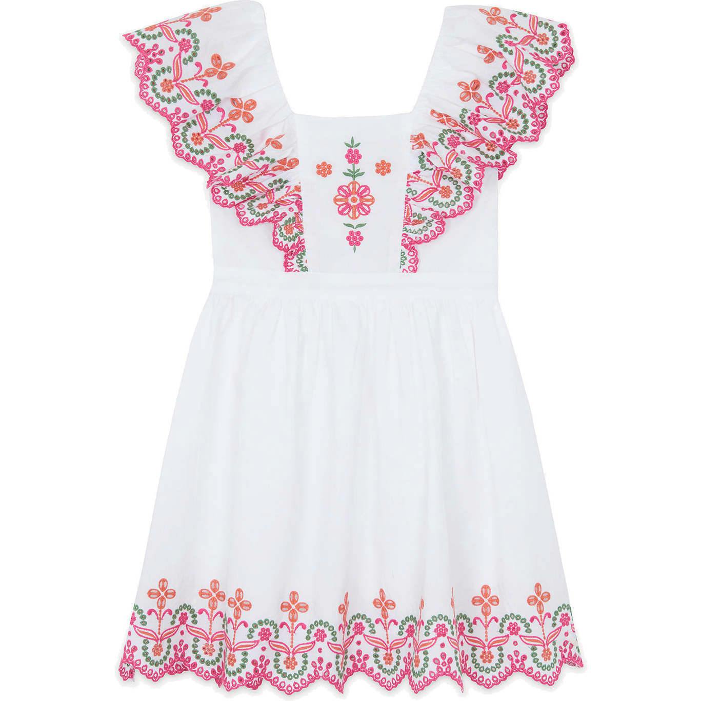 TARTINE ET CHOCOLAT Rio Embroidered Dress