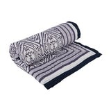 Block-Printed Cotton Crib Quilt