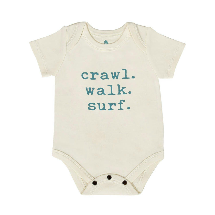 graphic bodysuit | crawl walk surf