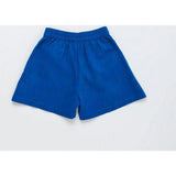 BARCOS EMBROIDERED SHORTS BLUE