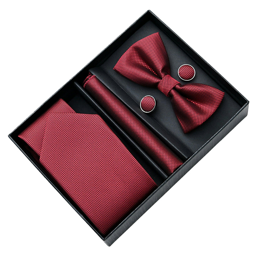 Classic Red Tie Set