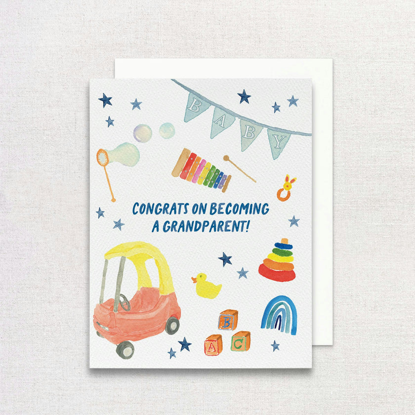 Congrats on Becoming a Grandparent Greeting Card