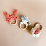Teether Set - Whale Crab and Beach Ball