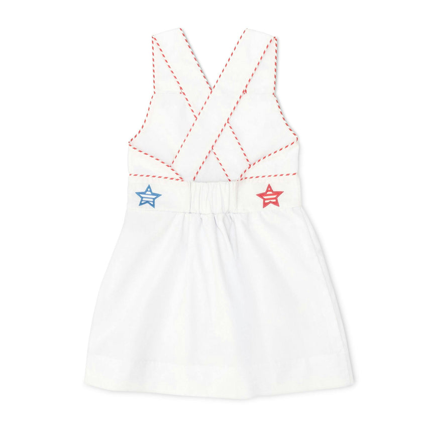 Campbell Dress in Striped Stars