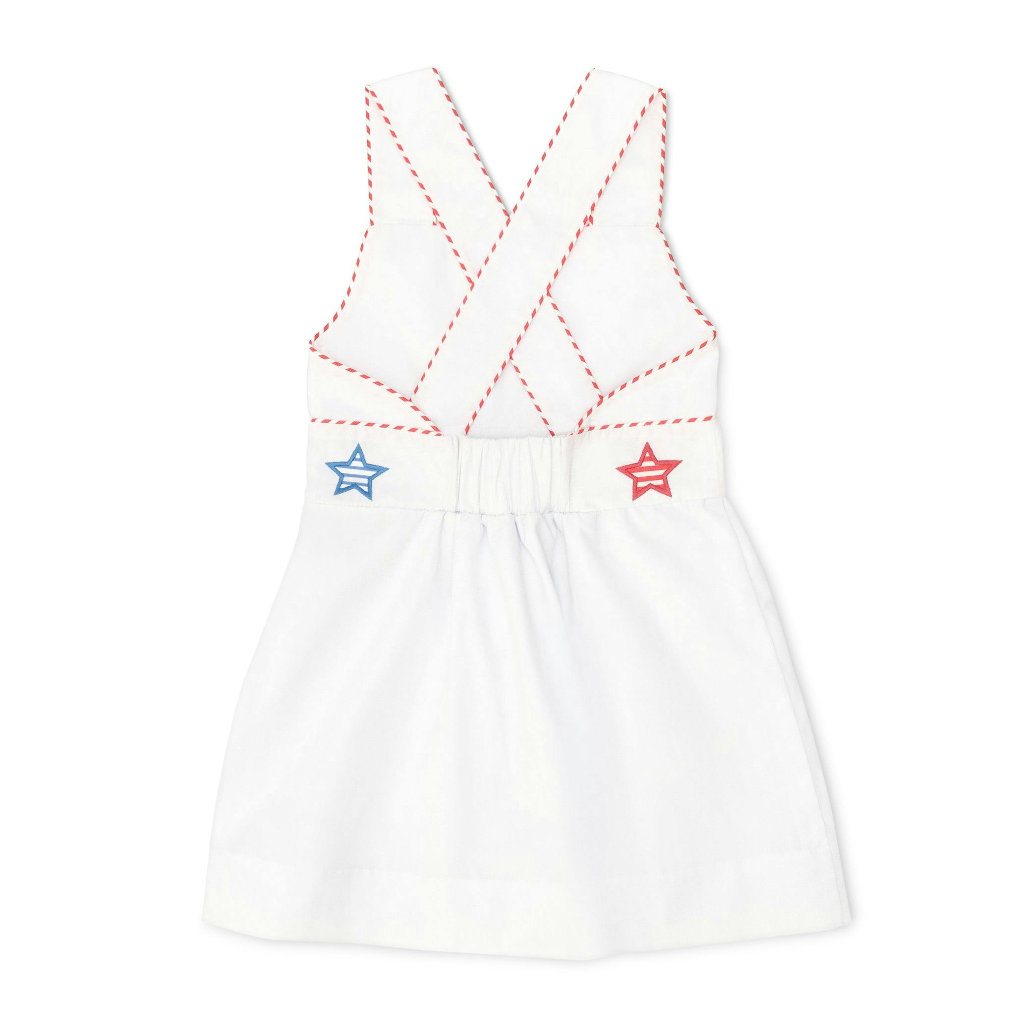 Campbell Dress in Striped Stars