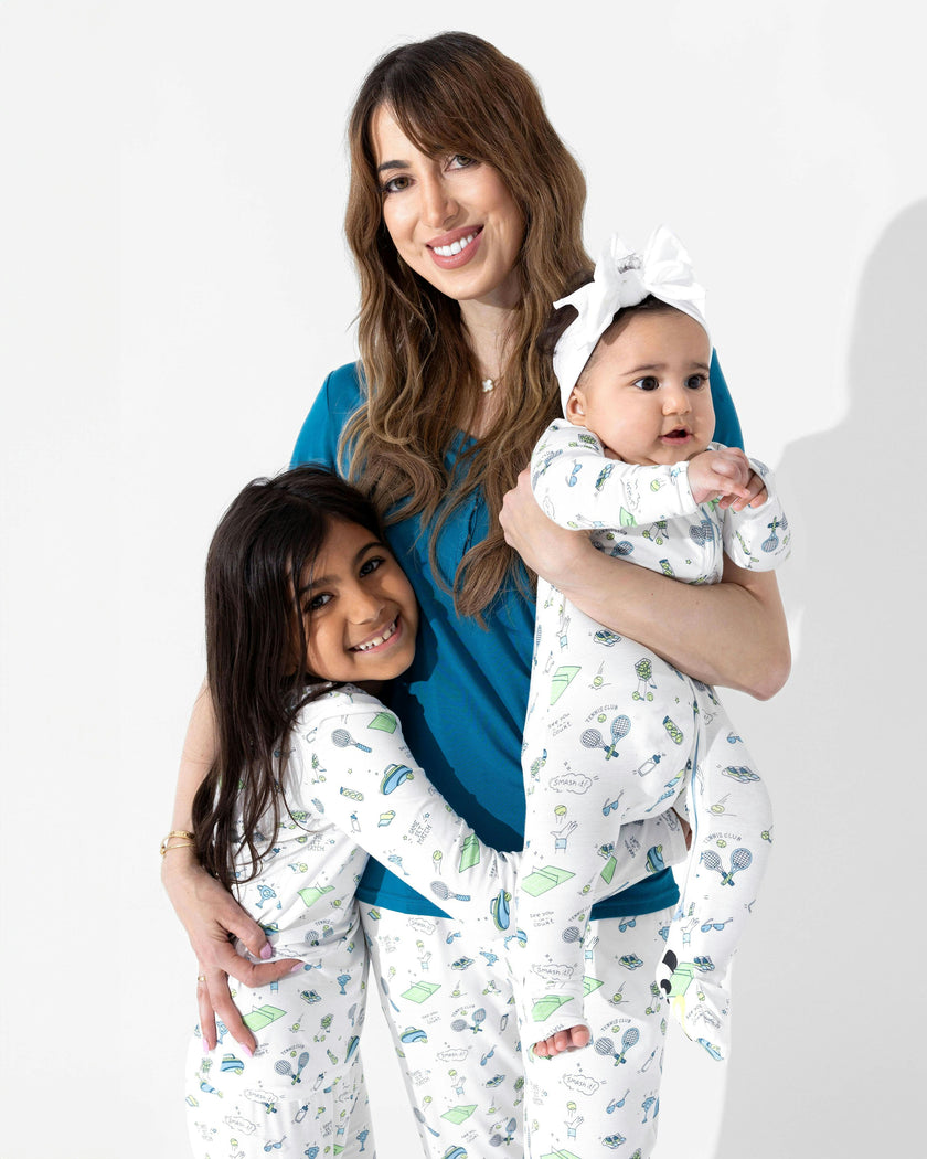 Tennis Bamboo Women's Pajama Set