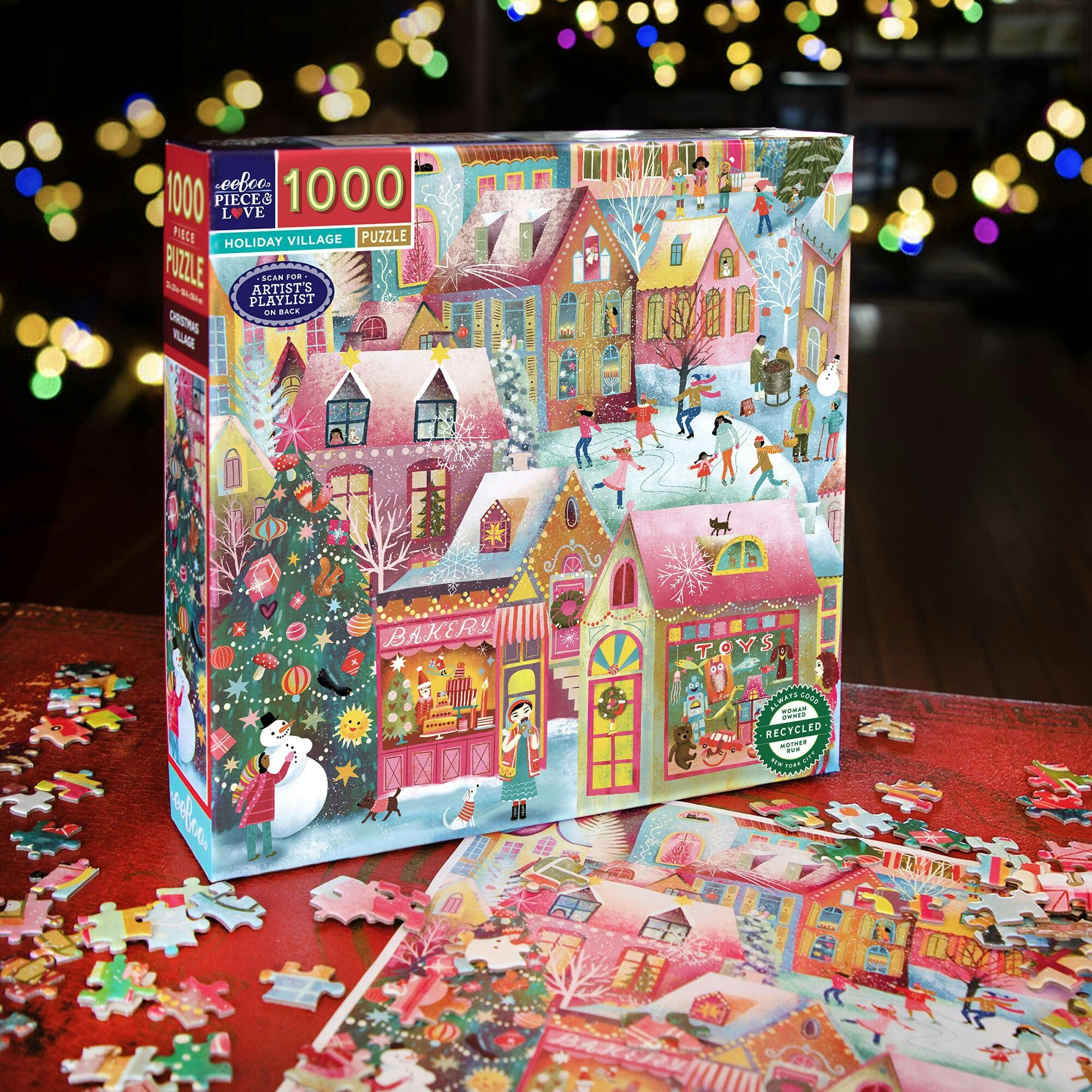 Piece&Love: Holiday Village - 1000 pc Puzzle
