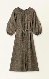 Somerset Dress in Molten Kudzu
