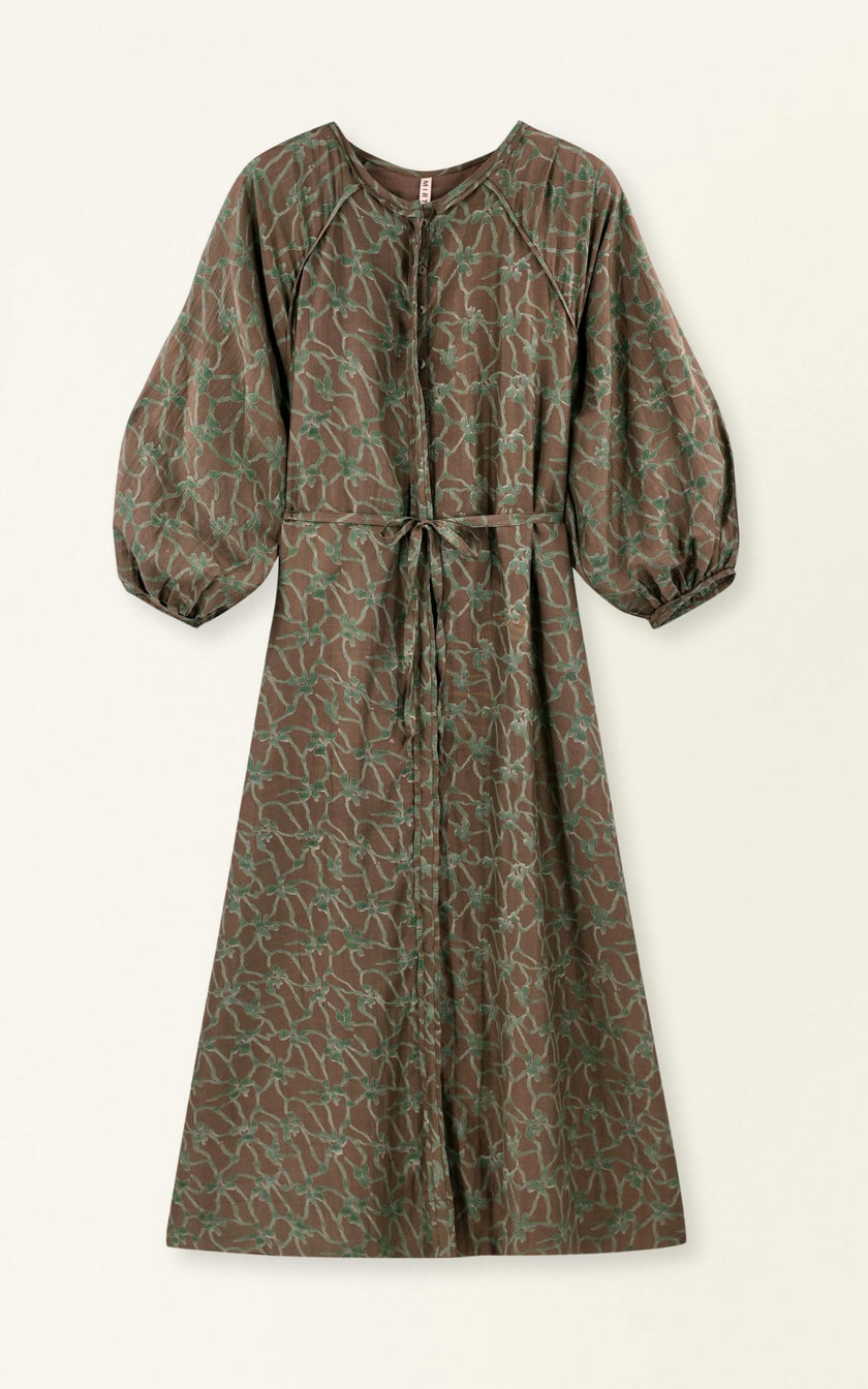 Somerset Dress in Molten Kudzu