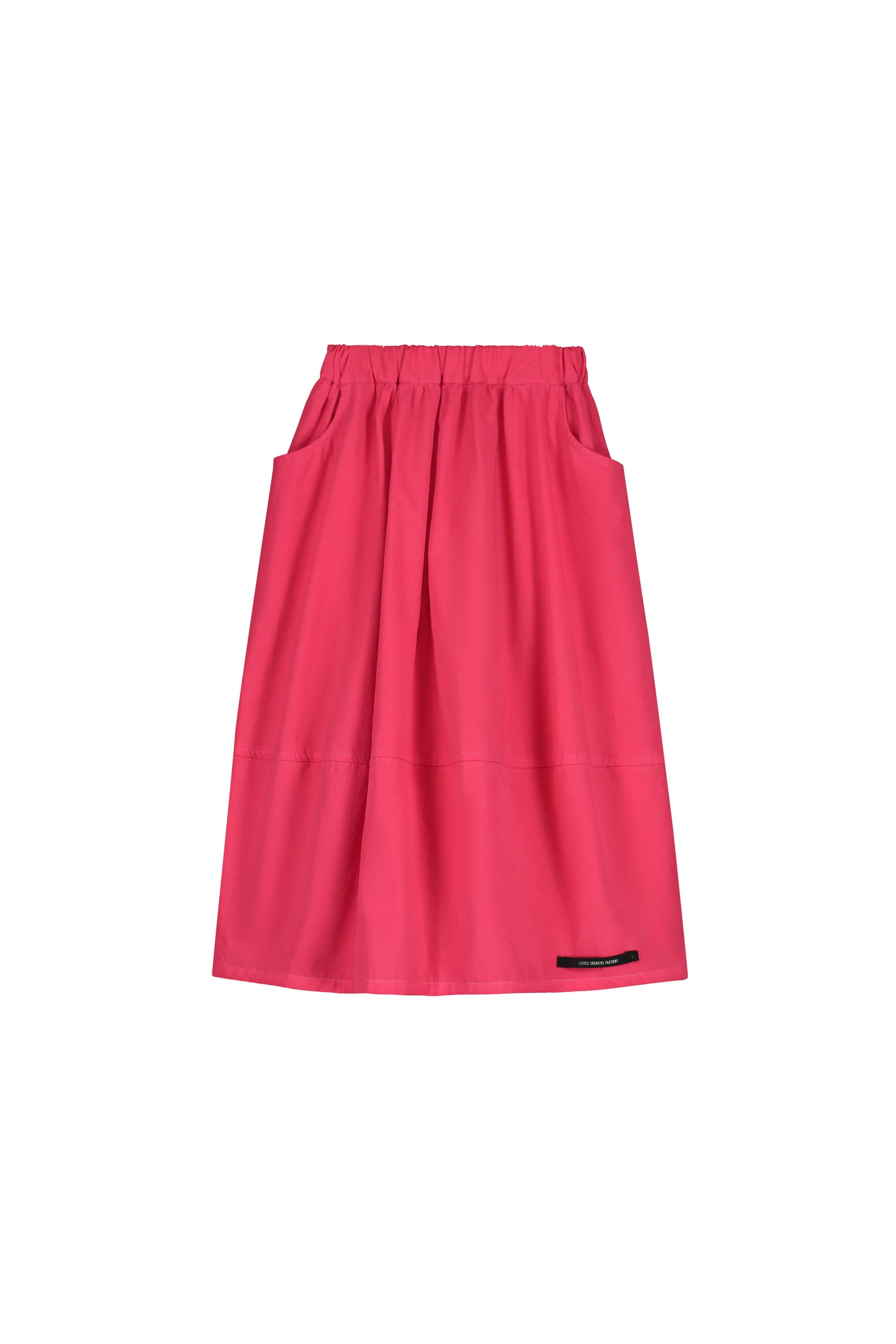 Origami Bubble Skirt Fuchsia