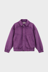 Oversized Faux Suede Jacket