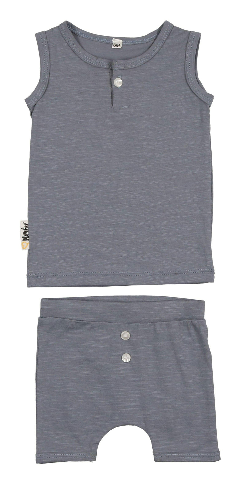 Button Tank & Short Set