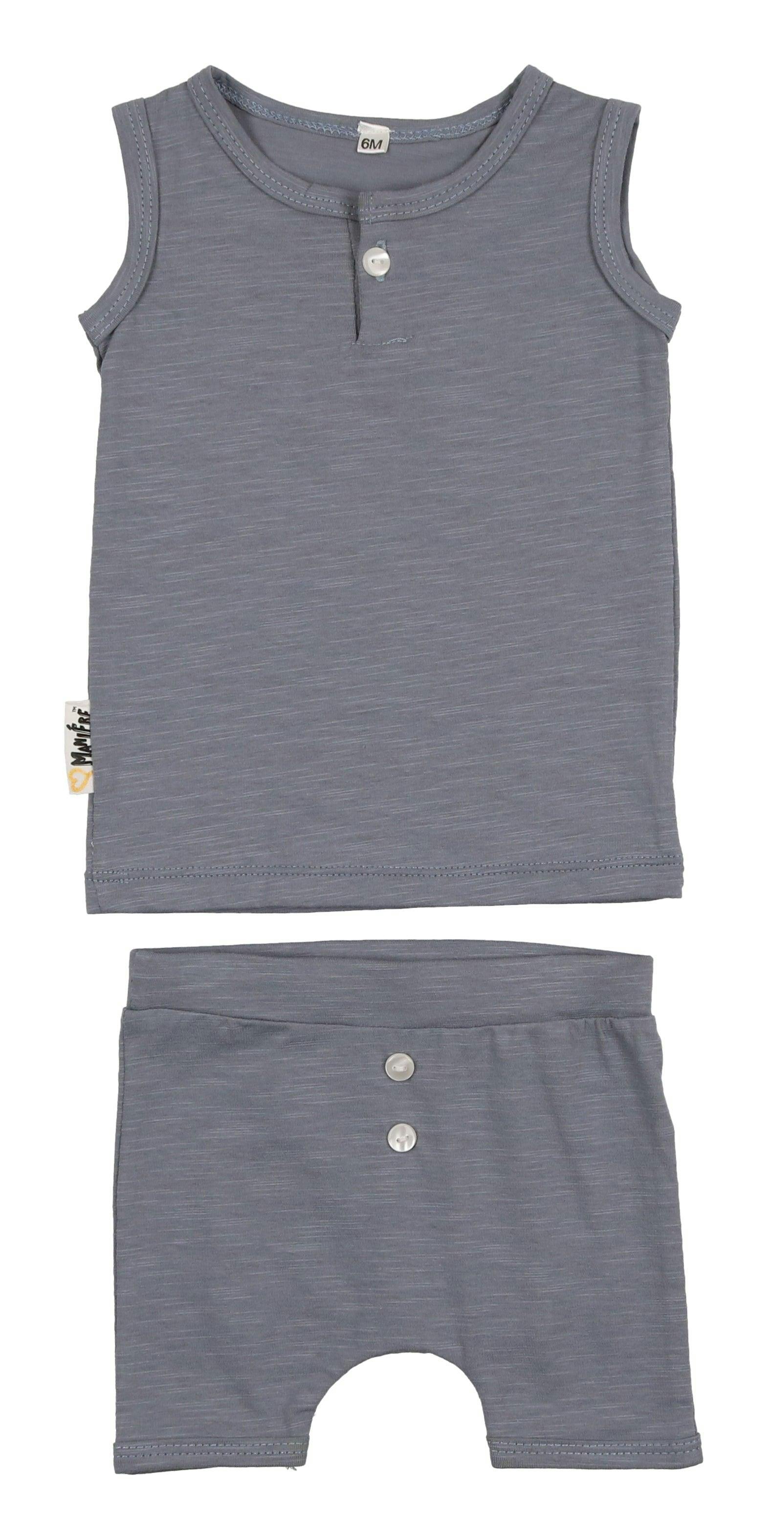 Button Tank & Short Set