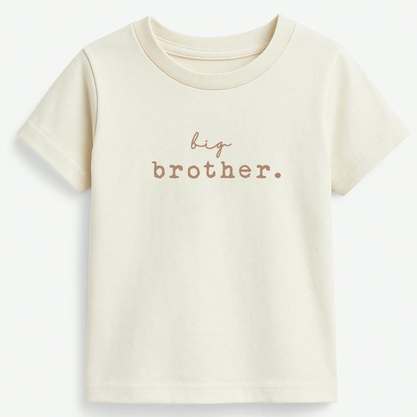 Big Brother Clay Organic Cotton Short Sleeve Toddler T-Shirt