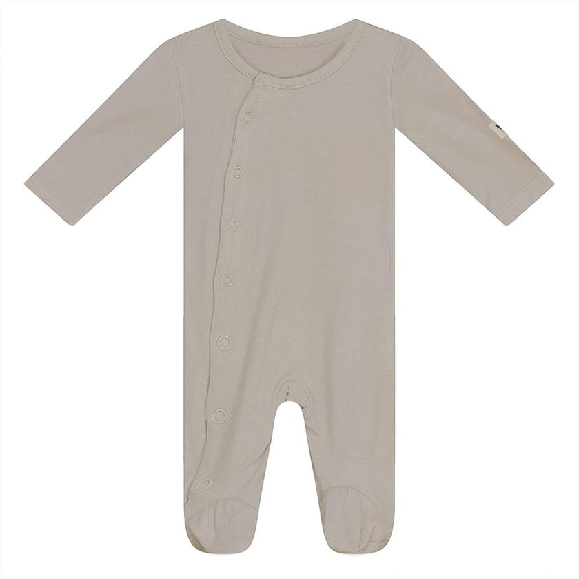 Snap Front Long Sleeve Romper
