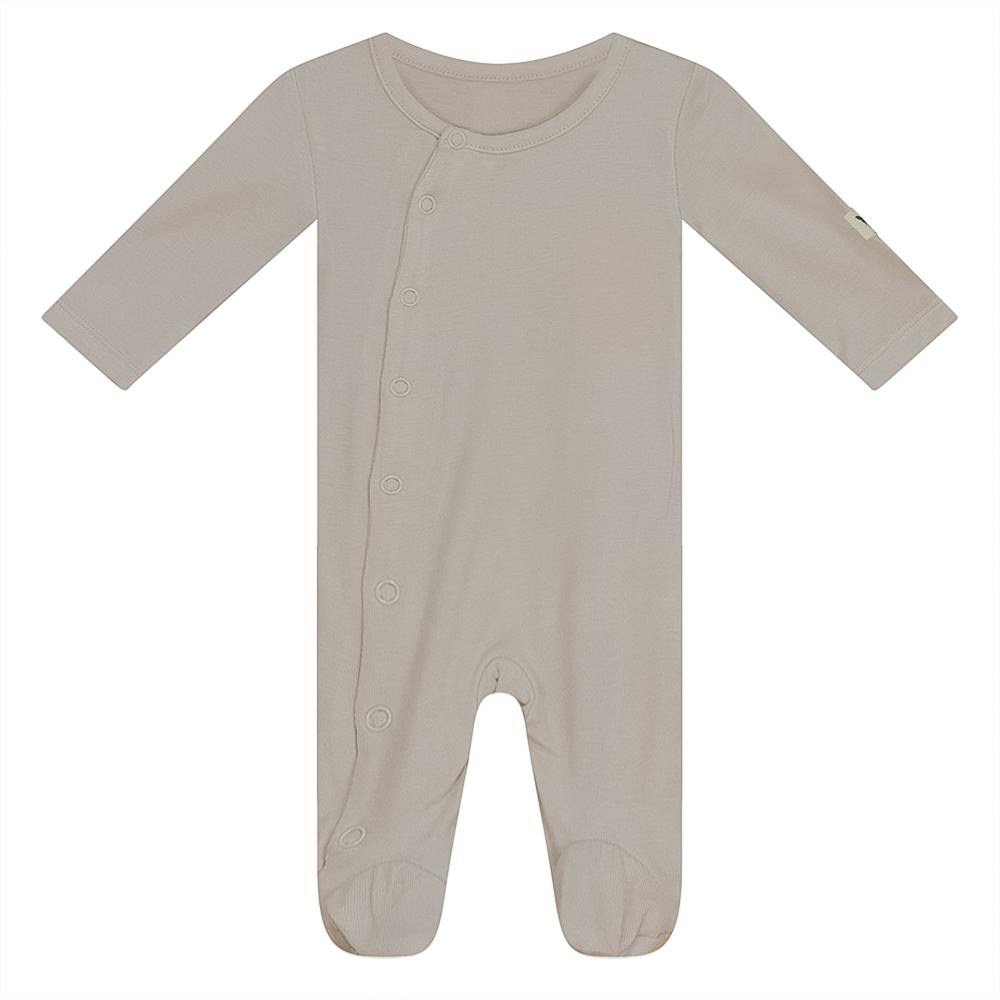 Snap Down Onesie Dark Almond