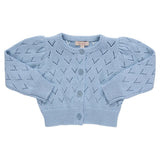 Girls Sadie Sweater - Light Blue