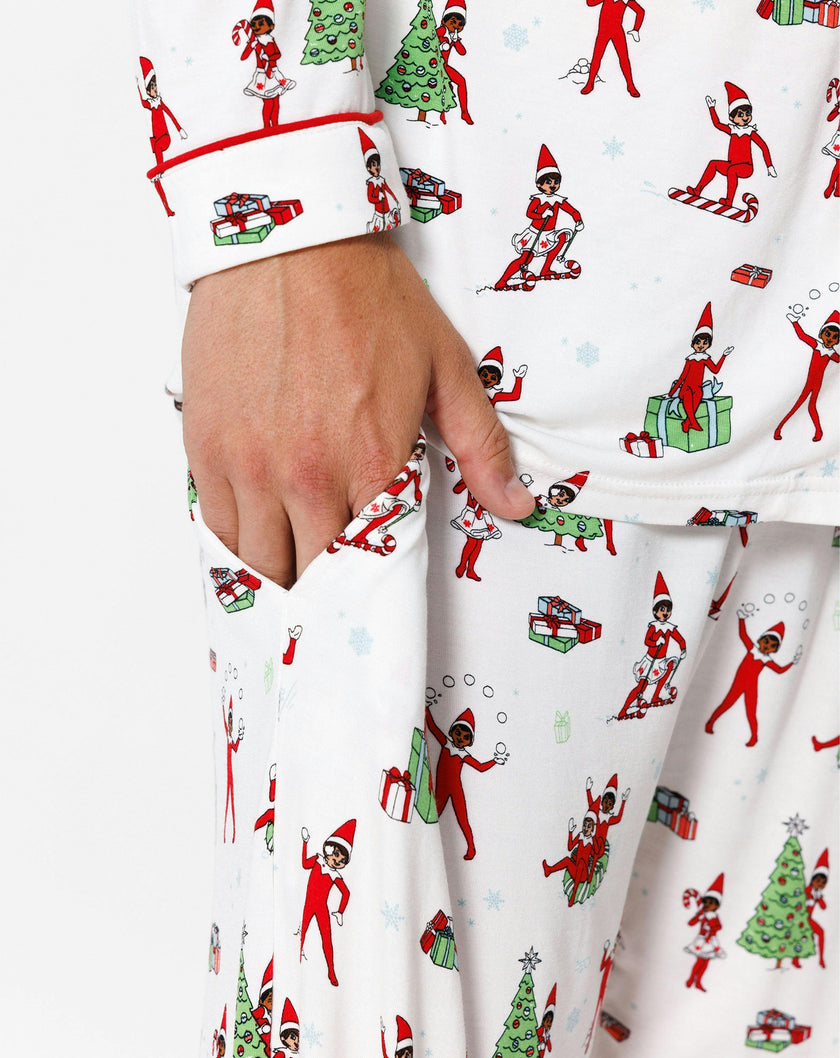 The Elf On The Shelf Bamboo Men's Pajama Set