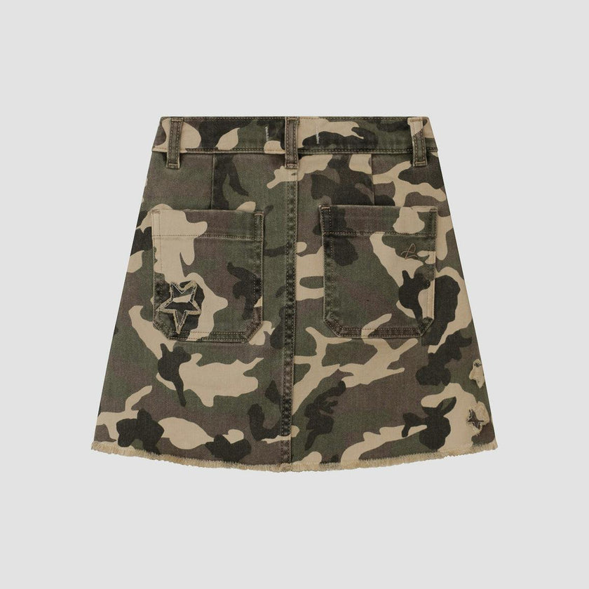 Jenny Mini Skirt | Star Camo