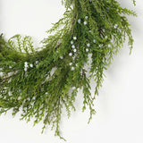 Seeding Winter Juniper Berry Greenery Classic Holiday Front Door Wreath