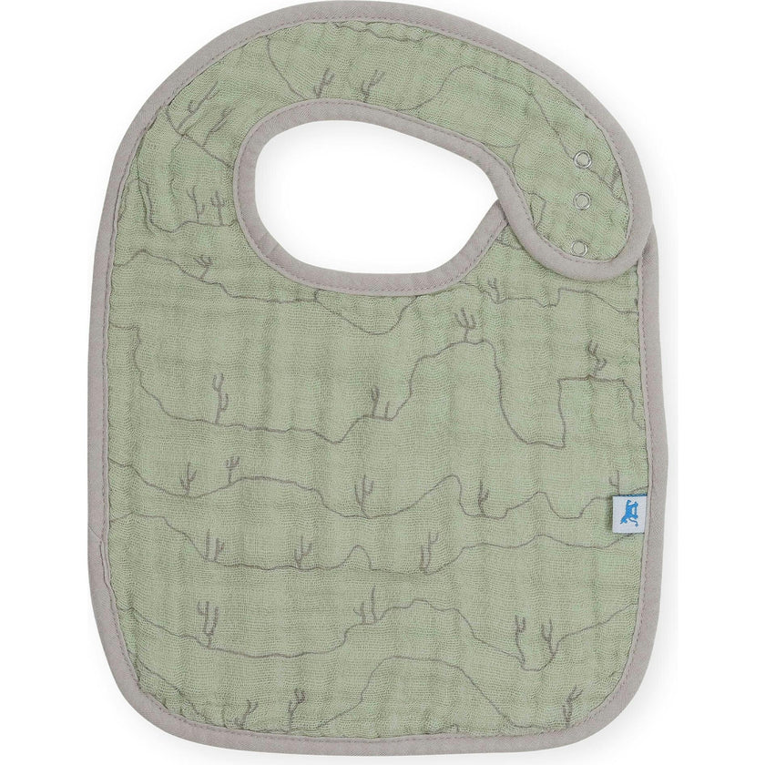 Cotton Muslin Classic Bib 3 Pack - Adobe Checker