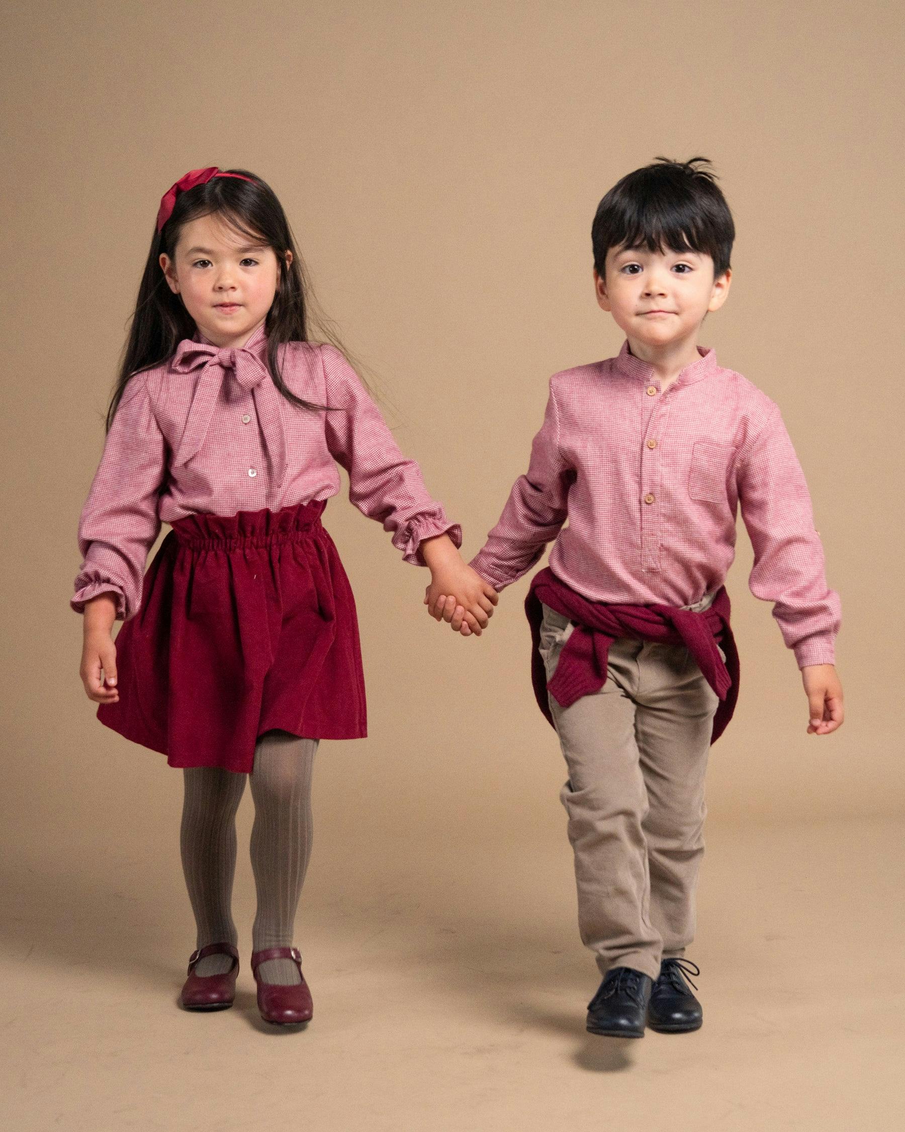 Pestana Skirt Dark Red Babycord
