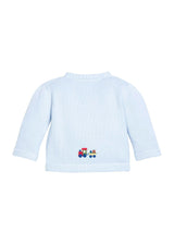 Crochet Cardigan - Holiday Train