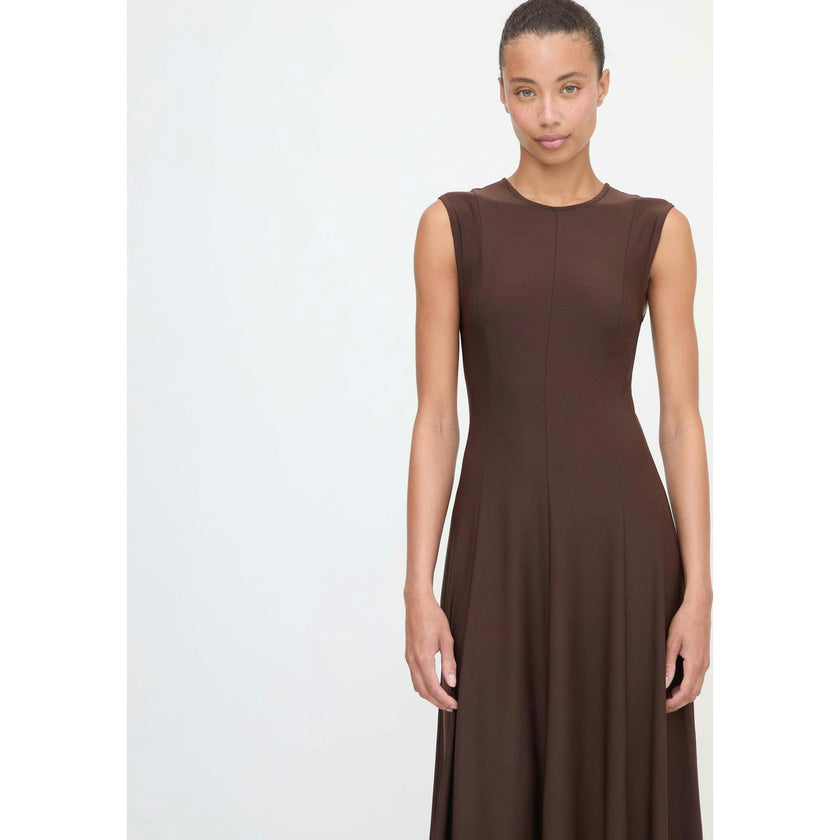 The Mila Dress - Chocolate Jersey