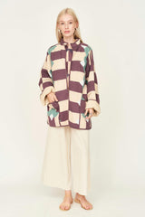 Bergen Jacket in Plum Origami