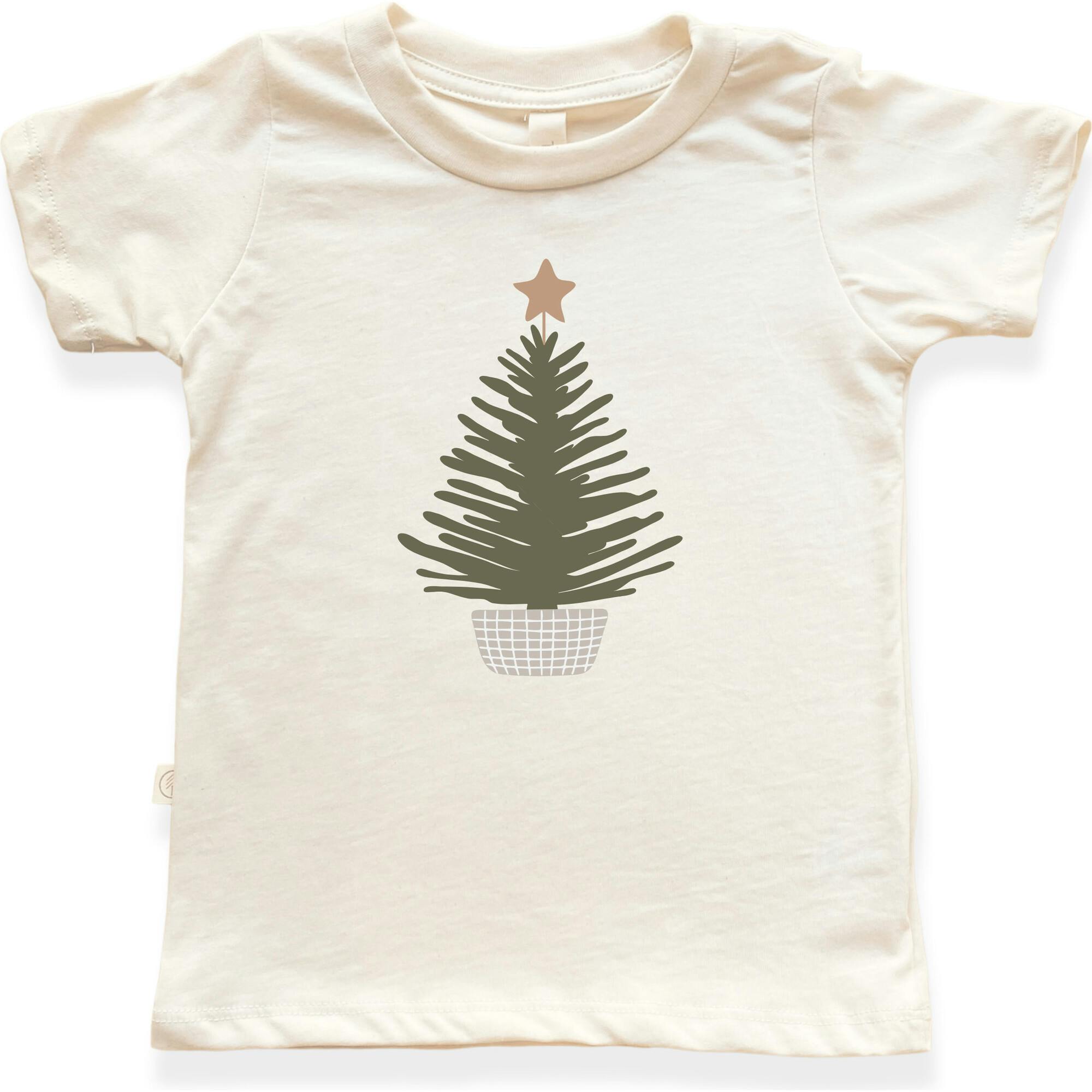 Holiday Tree Organic Kids T-Shirt