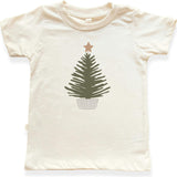 Holiday Tree Organic Kids T-Shirt