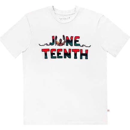 Men's Bamboo Juneteenth T-Shirt, White