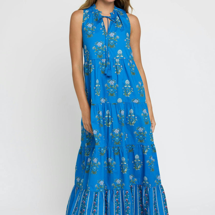 Claudia Maxi Dress in Party on Prairie