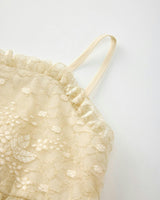 Tanya Lace Frill Maxi Dress (Baby)