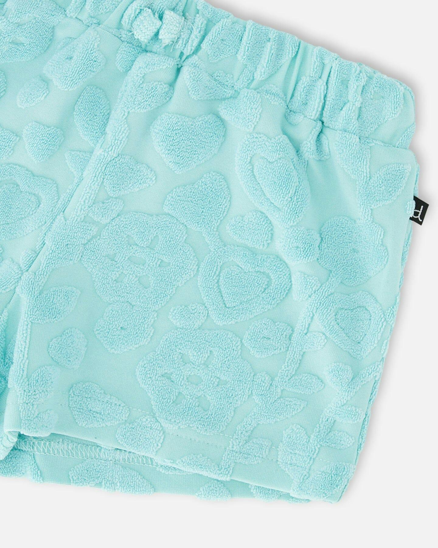 Terry Tank Top With Shorts Set