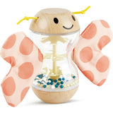 Hape: Rainmaker Robert - Soft Peach Colored Baby Teether