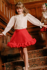 Mini Constance Blouse in Ivory