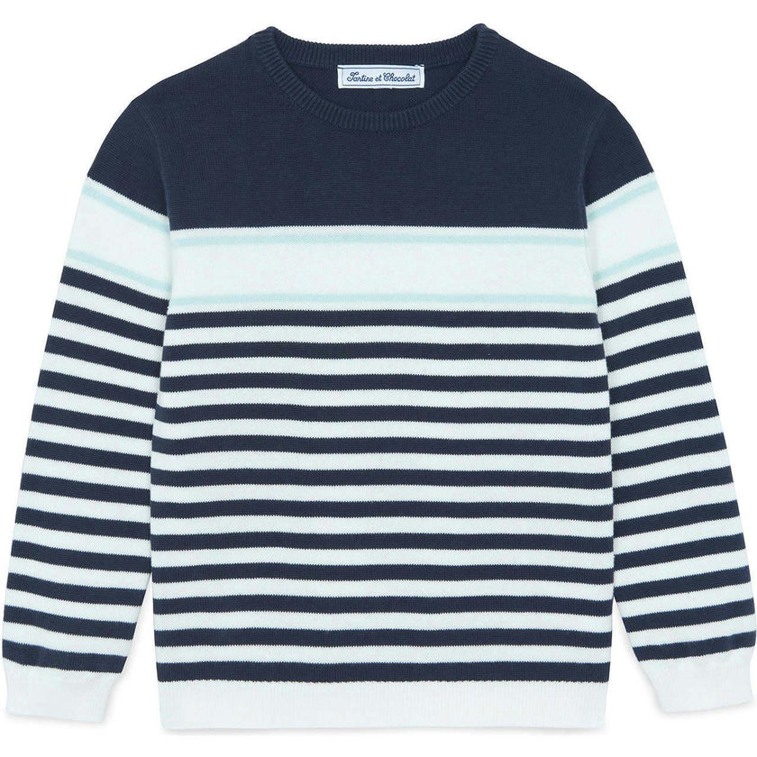 TARTINE ET CHOCOLAT Sailor Stripes Sweater