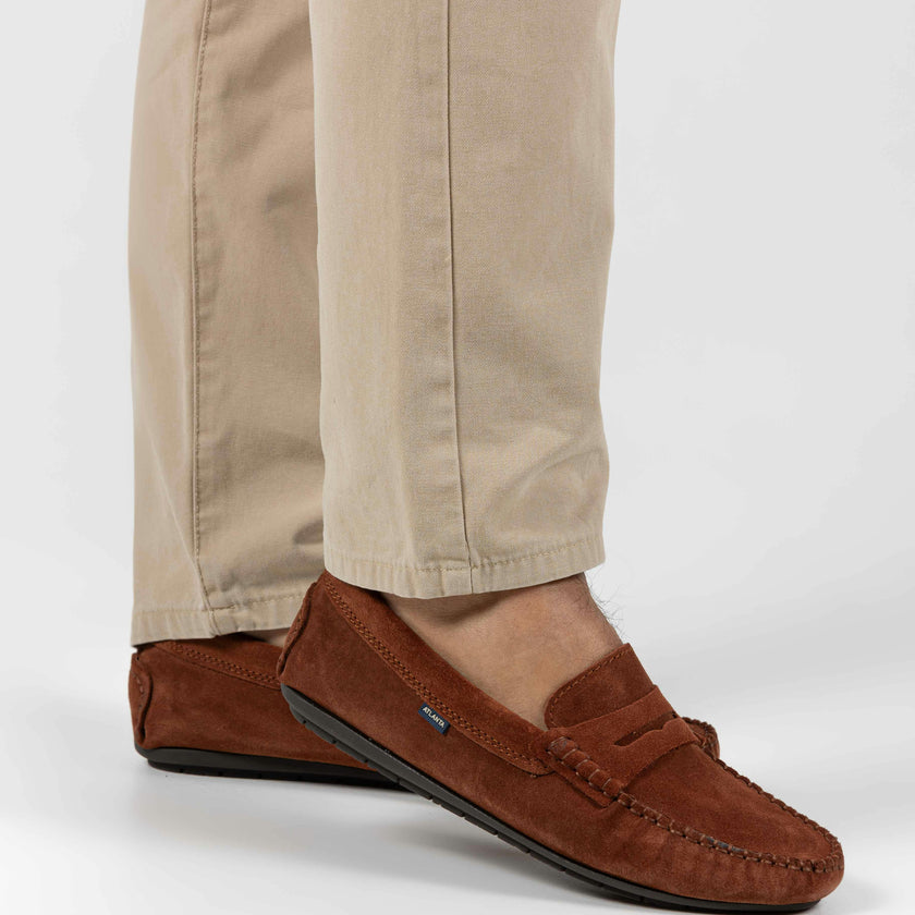032 Walkers - tawny suede