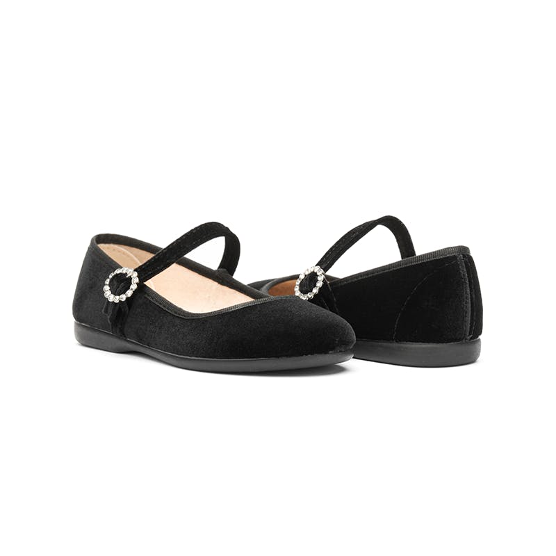 Holly Velvet Mary Janes