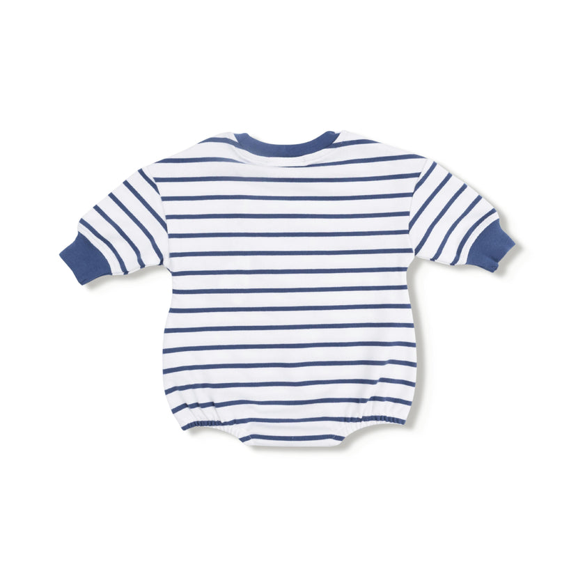 Bubbly Sailboat - Sweatshirt Bubble  Sailboat with Bow