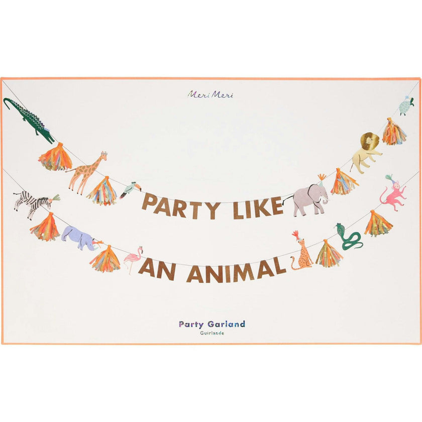 Safari Animals Large Garland