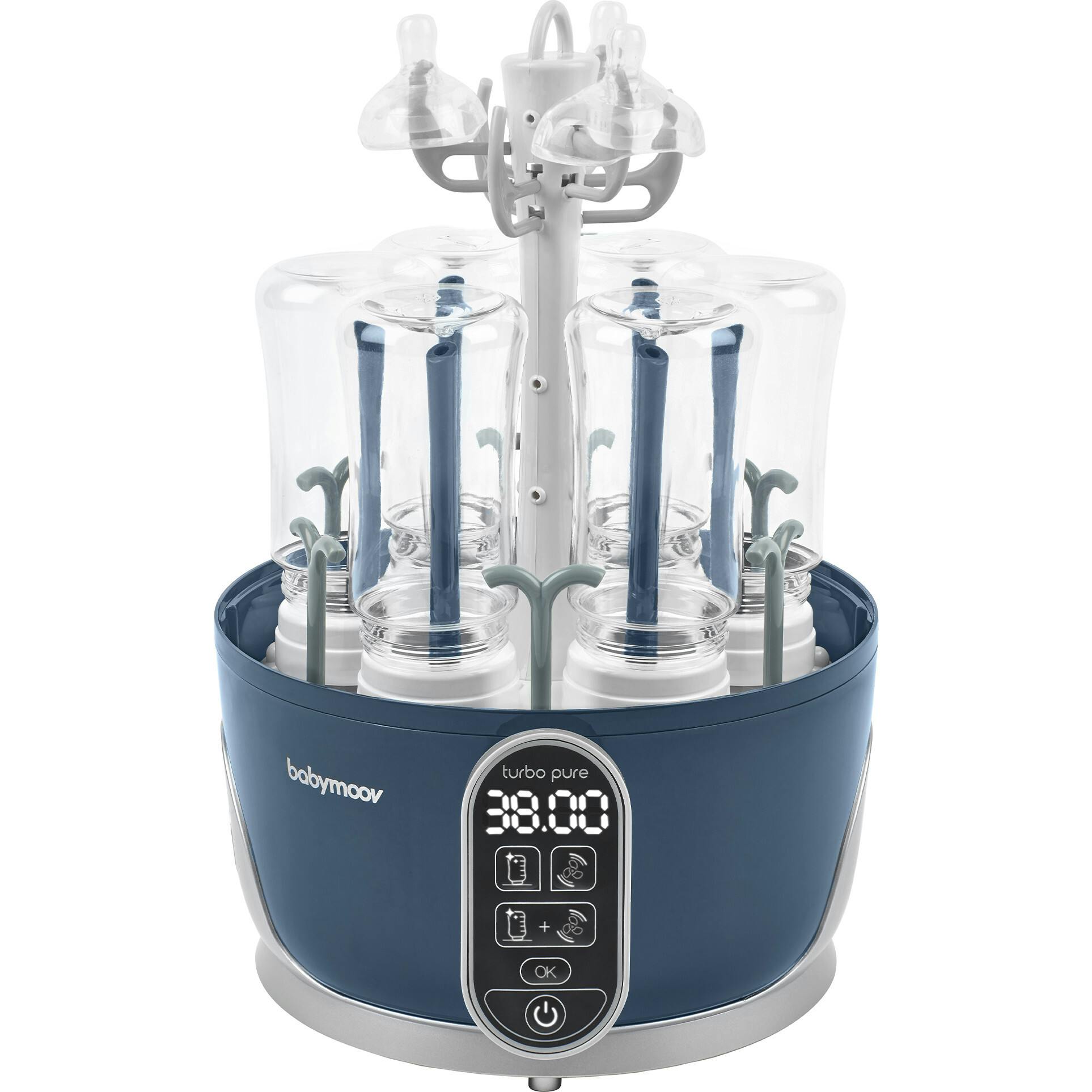 Turbo Pure 3-in-1 Bottle Sterilizer, Dryer & Purified Bottle Storage