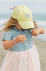 Butterfly Bow Baseball Hat (Youth, Junior)