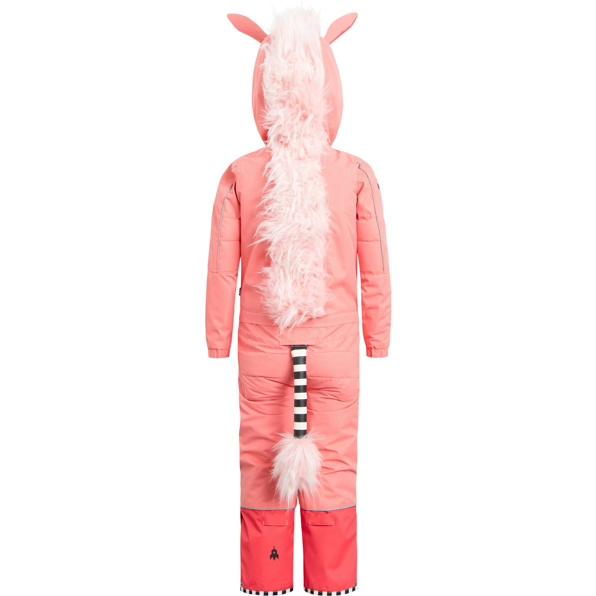Unidoo Silver Snowsuit, Pink