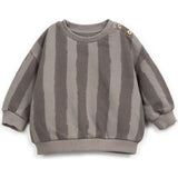 Striped Fleece Sweatshirt
