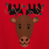 Kids Sweater Vest & Pant Set | Holiday Reindeer