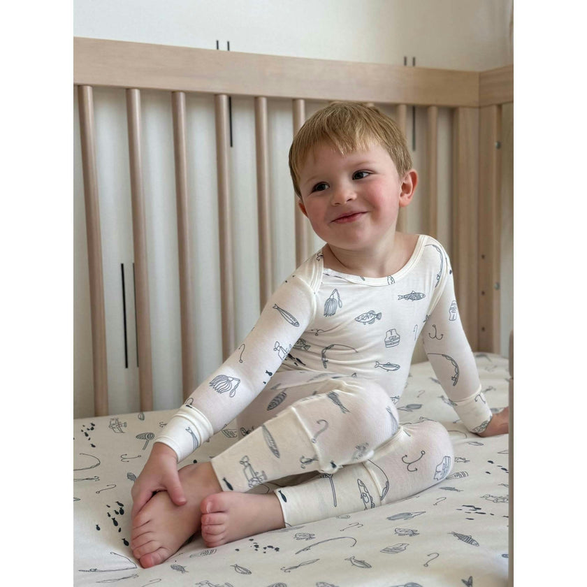 Convertible Pajama, White