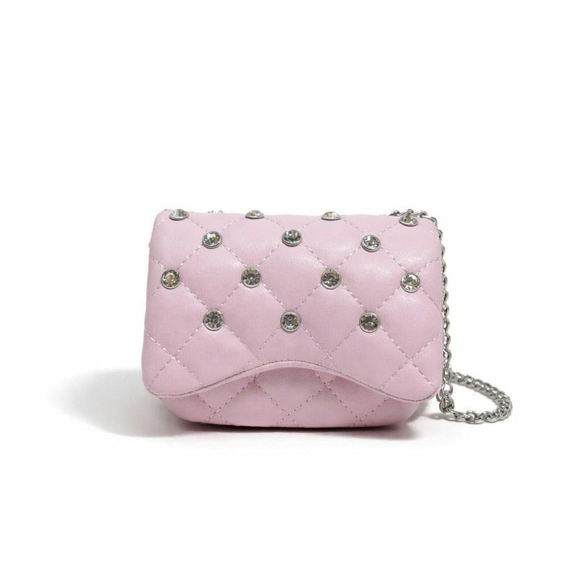 Tiny Crystal Stud Handbag